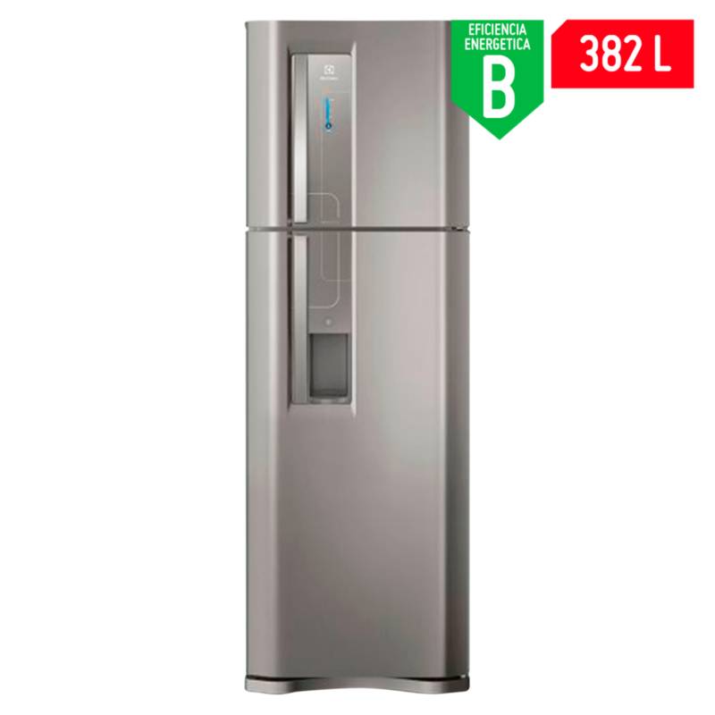 ELECTROLUX - Refrigeradora Electrolux 382 Lt Top Freezer TW42S Silver