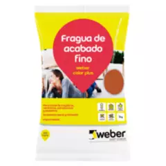 WEBER - Fragua Color Plus Terracota 1kg
