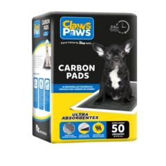 CLAWS & PAWS - Almohadillas para Perros x 50 unidades Carbón