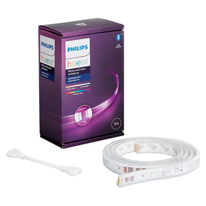 PHILIPS HUE - Extensión Tira Led Hue White and Color Bluetooth 1 Mt
