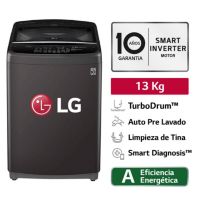 Lavadora Smart Inverter LG 13kg WT13BSB Negro