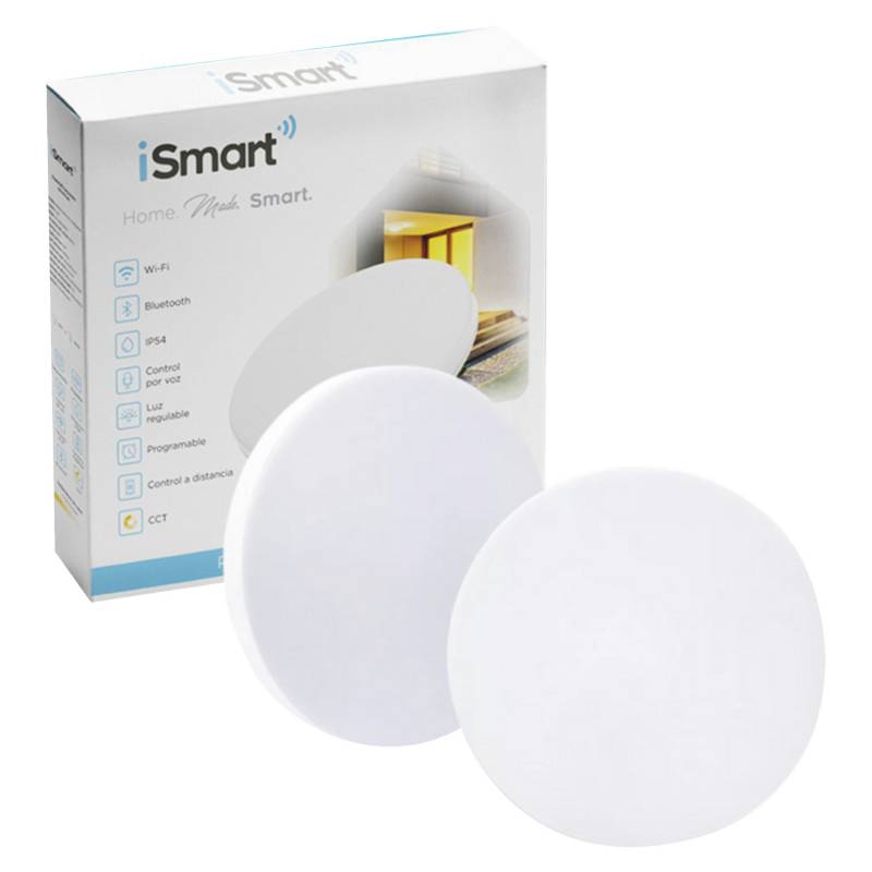 ISMART - Plafón LED Redondo Inteligente WiFi