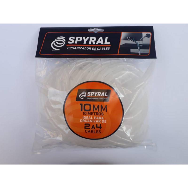 SPYRAL - Spyral Portacable 10MM 10 MT Blanco