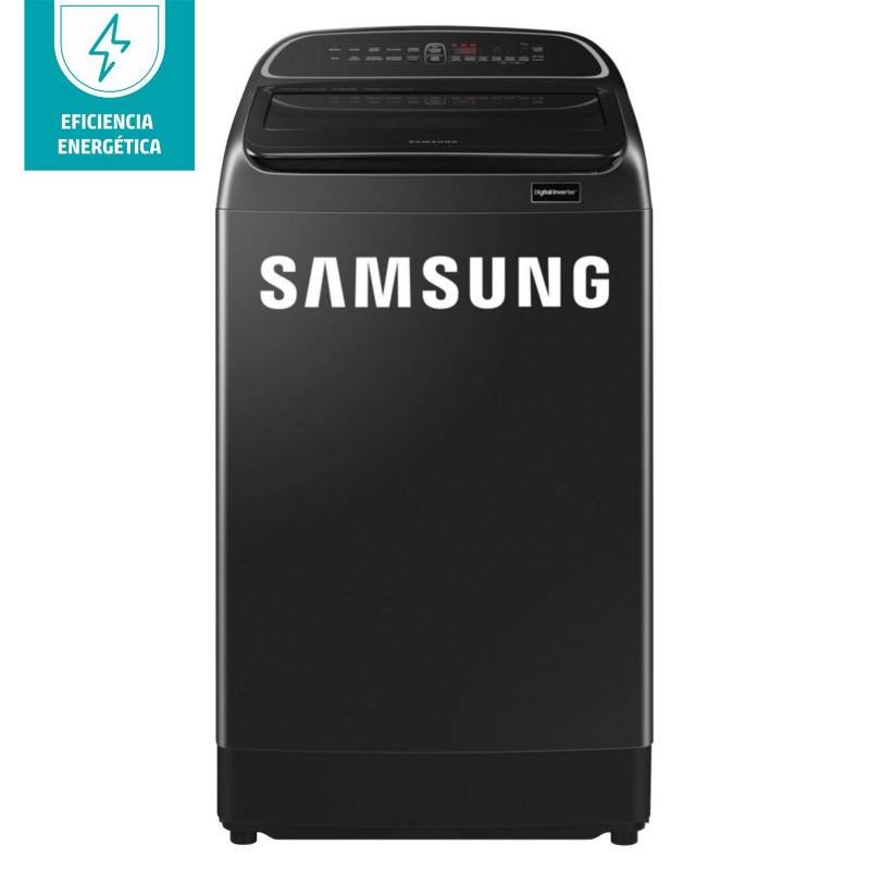 SAMSUNG - Lavadora Samsung 19 Kg WA19T6260BV Negro