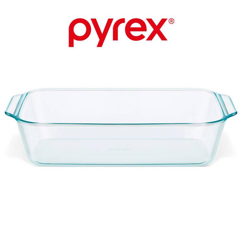 PYREX - Pyrex Fuente Rectangular Deep/honda Transparente 4.7LT