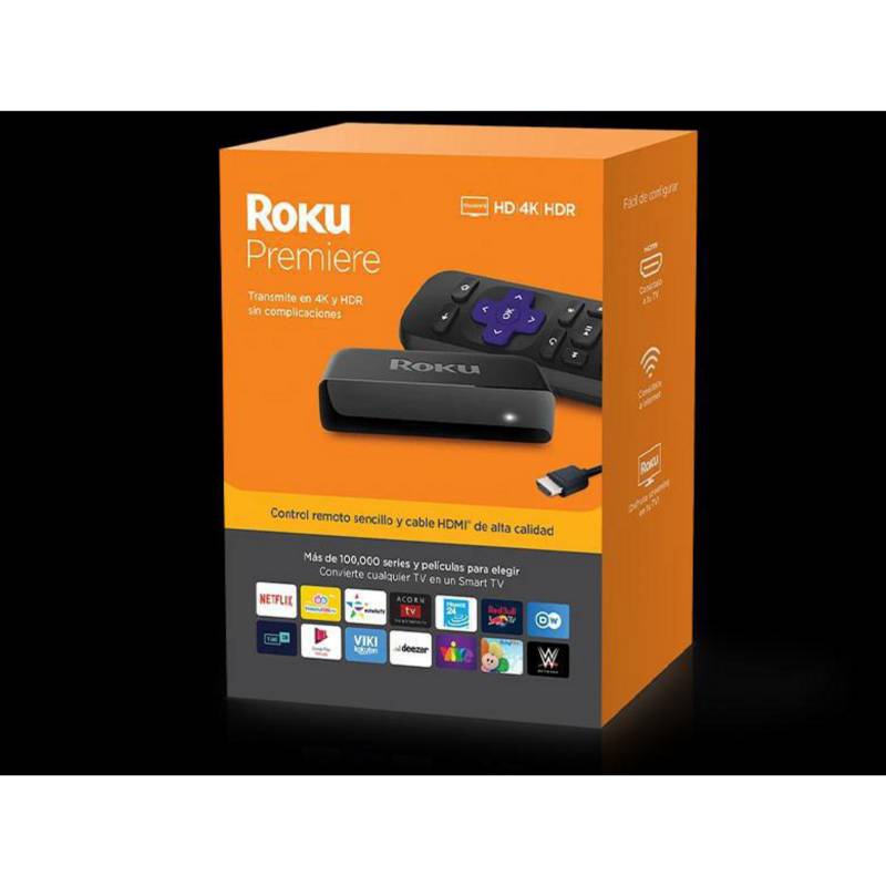 ROKU - Roku Premiere 4K Convertidor a Smart TV