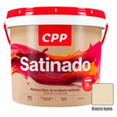 undefined - Pintura CPP Látex Satinado Blanco Humo 1GL