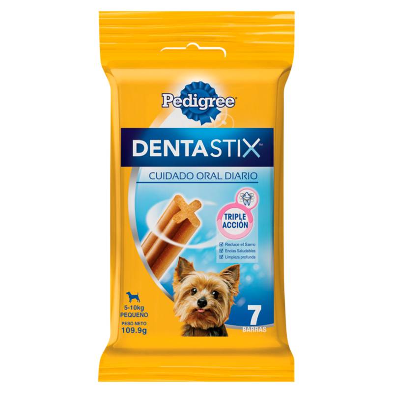 PEDIGREE - Pedigree Adultos Raza Pequeña Cuidado Oral para Perros Dentastix 110 gr