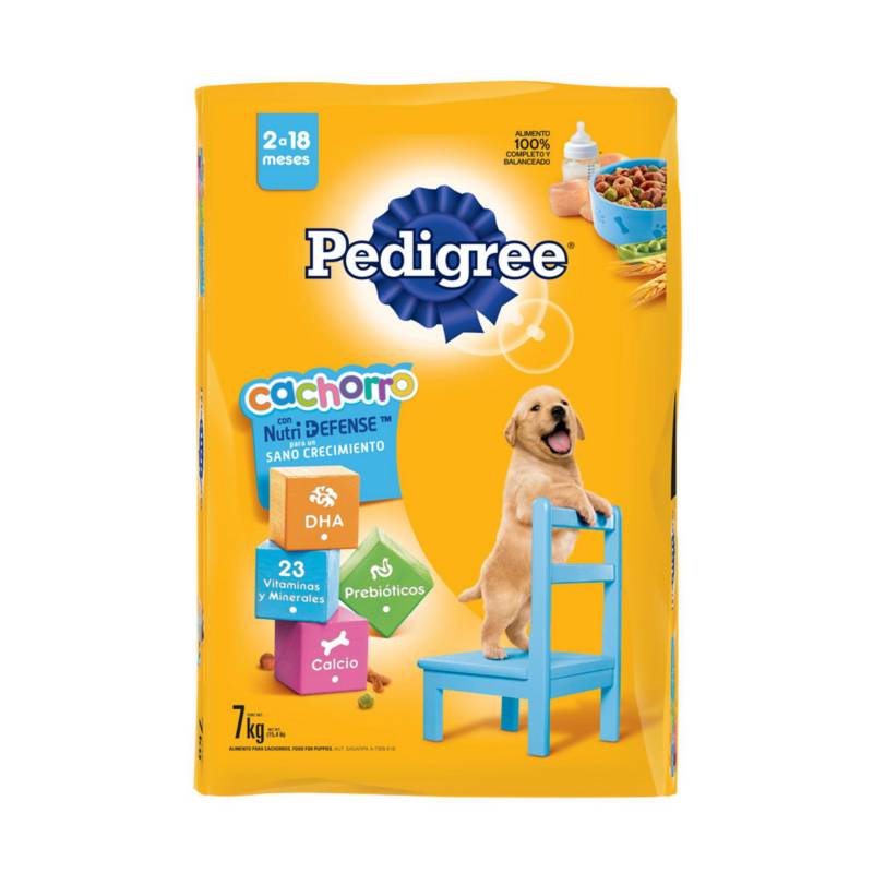 PEDIGREE - Pedigree Cachorros Alimento para Perros 7 kg Multisabor