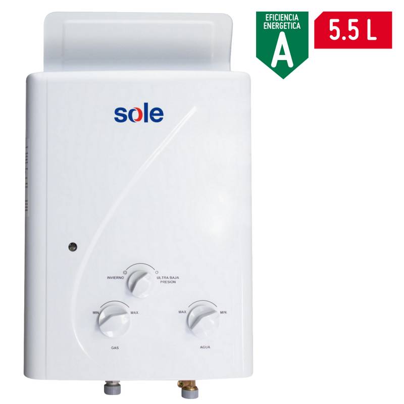 SOLE - Terma a Gas Sole GLP 5.5 litros