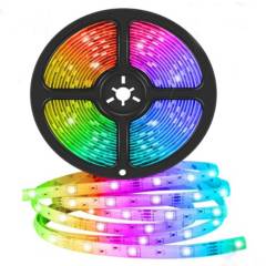 DIXON LIGHTING - Tira LED Multicolor RGB 72W 5 Metros