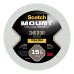 SCOTCH - Cinta de Montaje Doble Cara Scotch-Mount? para Interiores, Mega Rollo, 19 mm x 8.89 m
