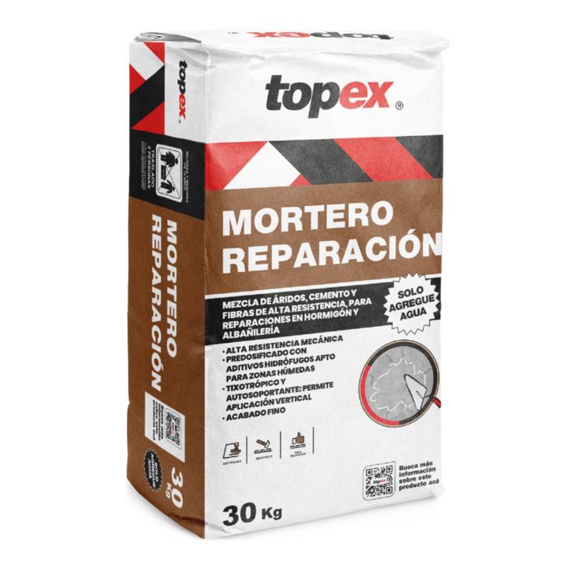 TOPEX - Mortero de Reparación 30kg