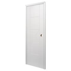 ARES - Puerta Interior Combo (Marco+Bisagras+Kit de Instalación) Sahara  65x207cm Blanco