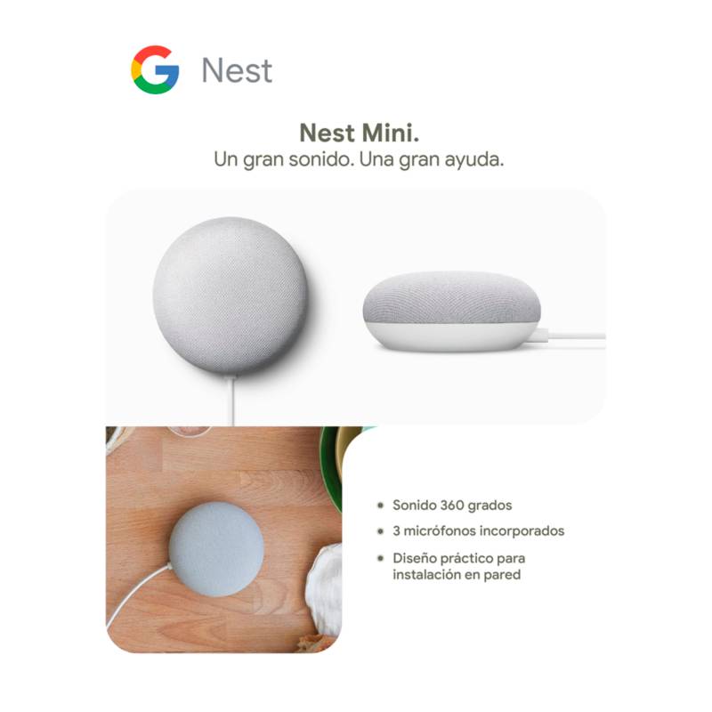 Google Nest Mini Gris