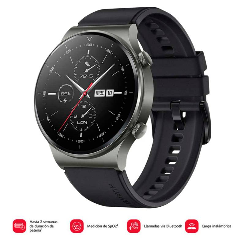 HUAWEI - Smartwatch Huawei Watch GT2 Pro Vidar Negro