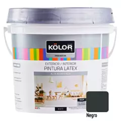 KOLOR - Pintura Kolor Premiummate Negro 1GL