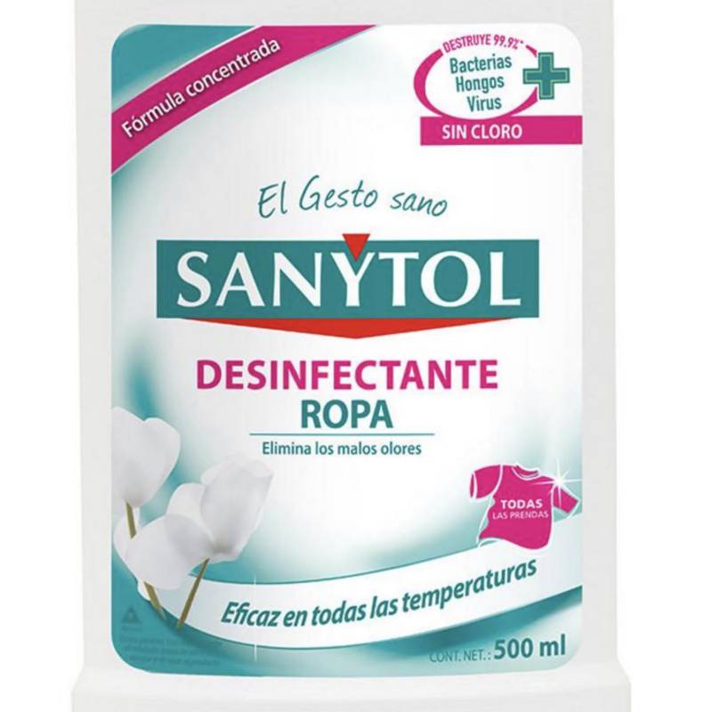 Desinfectante para ropa SANYTOL botella 500 ml - New Power International