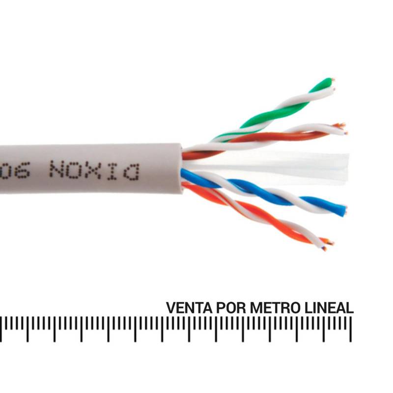 DIXON - Cable UTP CAT6 por Metro Lineal