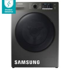 SAMSUNG - Lavadora Samsung 10.5 Kg Ecobubble WW10TA046BX Inox