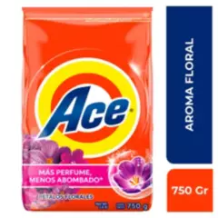 ACE - Detergente en Polvo Ace Floral 750 gr.