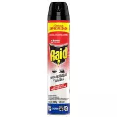 RAID - Insecticida Raid Aerosol 400ml Hortmigas/Aarañas
