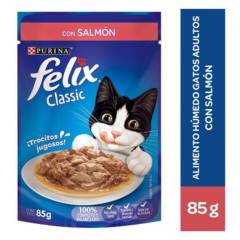 FELIX - Felix  Alimento Húmedo para Gatos 85 gr Sabor Salmon
