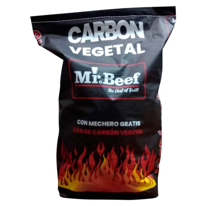 MR BEEF - Carbón Mr. Beef 3Kg