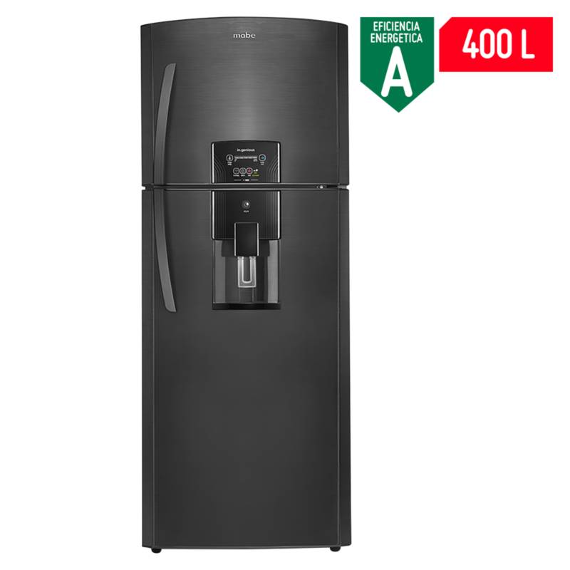 MABE - Refrigeradora Mabe 400 Lt Top Freezer RMP410FZPC Grafito