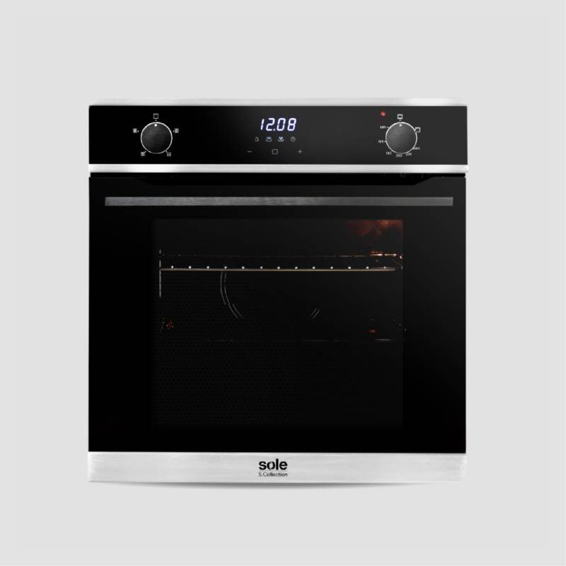  - Horno Empotrable Sole a Gas 70 Lt Scollection Touch SOLHO018 Negro