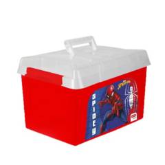DURAPLAST - Caja de Plástico Optimus 6L Spiderman