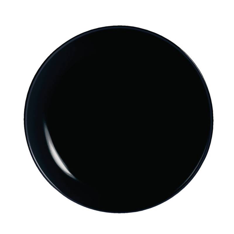 LUMINARC - Plato de Entrada Diwali Negro 19cm