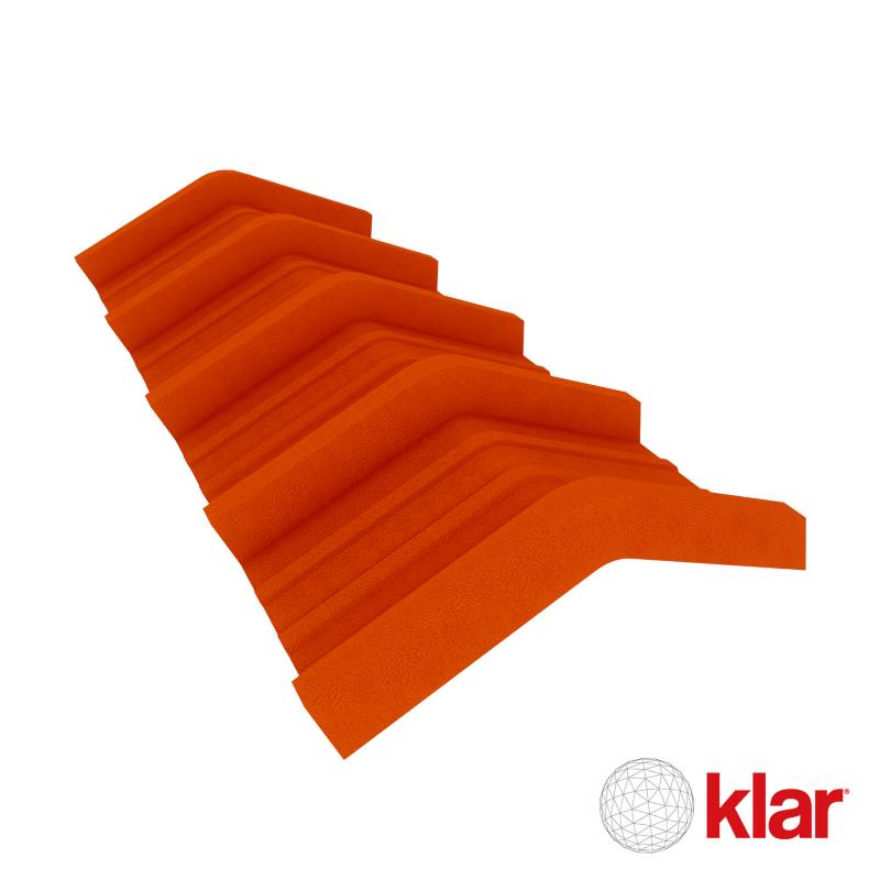 KLAR - Cumbrera Termoacústica Multicapa TK5 Roja