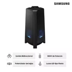 SAMSUNG - Torre de Sonido Samsung Bluetooth 300W MX-T40/PE