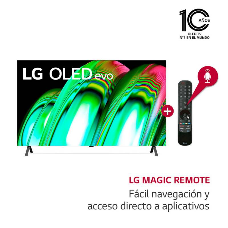LG - Televisor LG Smart OLED THINQ AI 55" OLED55A2PSA (2022)