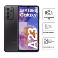 SAMSUNG - Celular Samsung Galaxy A23 6.6" 128GB 4GB Negro