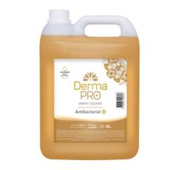 DERMA PRO - Jabón Líquido Antibacterial Coco y Vainilla 4L