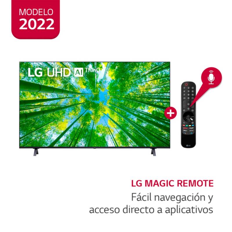 LG - Televisor Smart UHD 55" 55UQ8050PSB (2022)