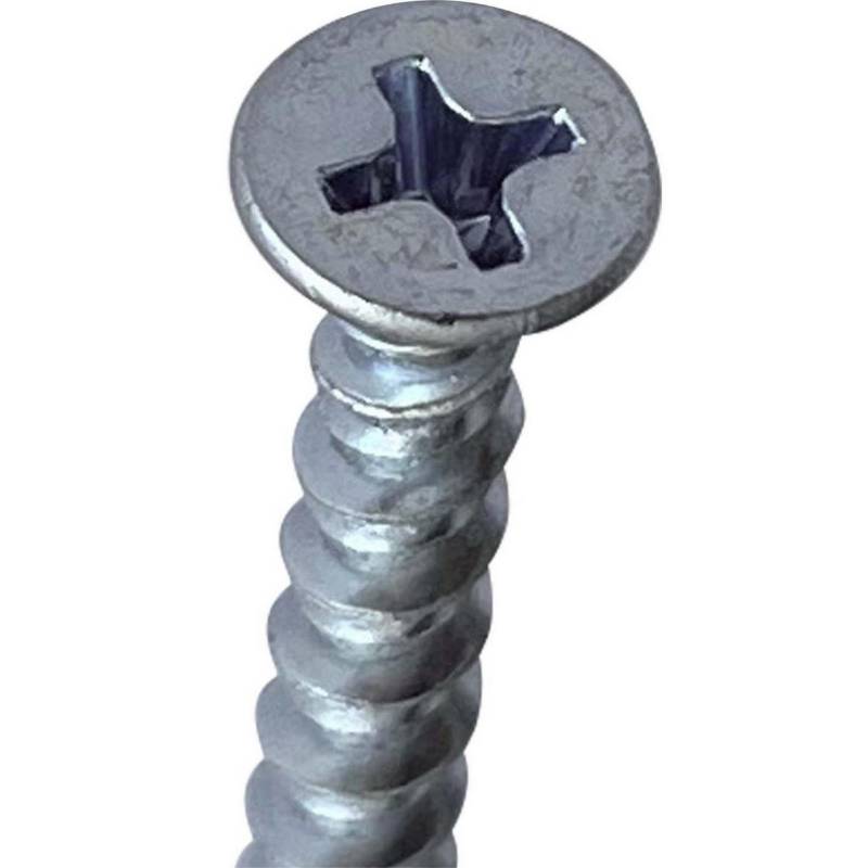 Tornillo madera cabeza plana punta fina 12 x 2 blister 10 u