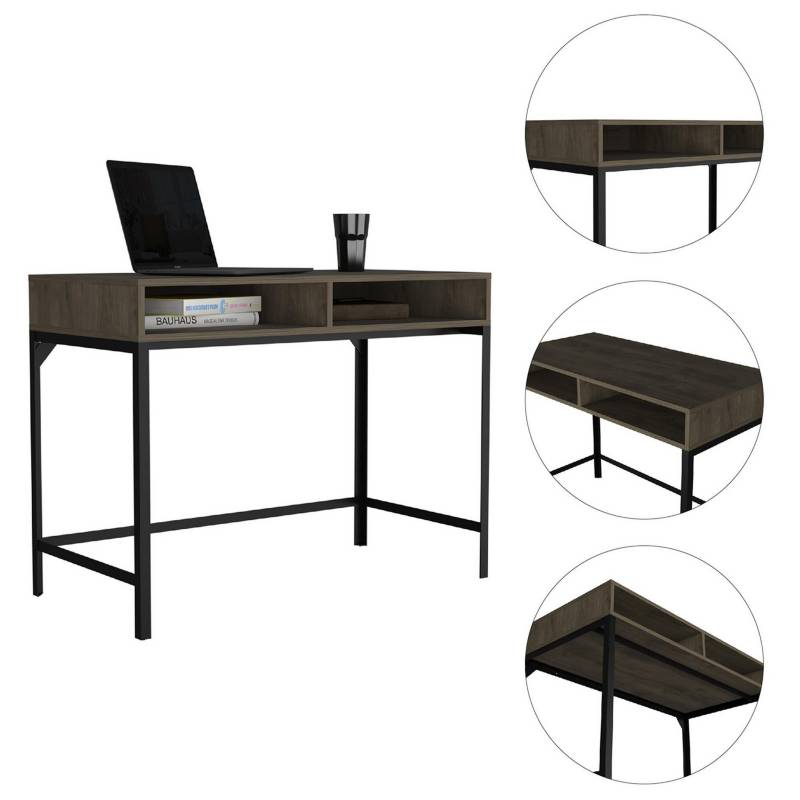 Escritorio Home Office L 160 Coñac + Wengue