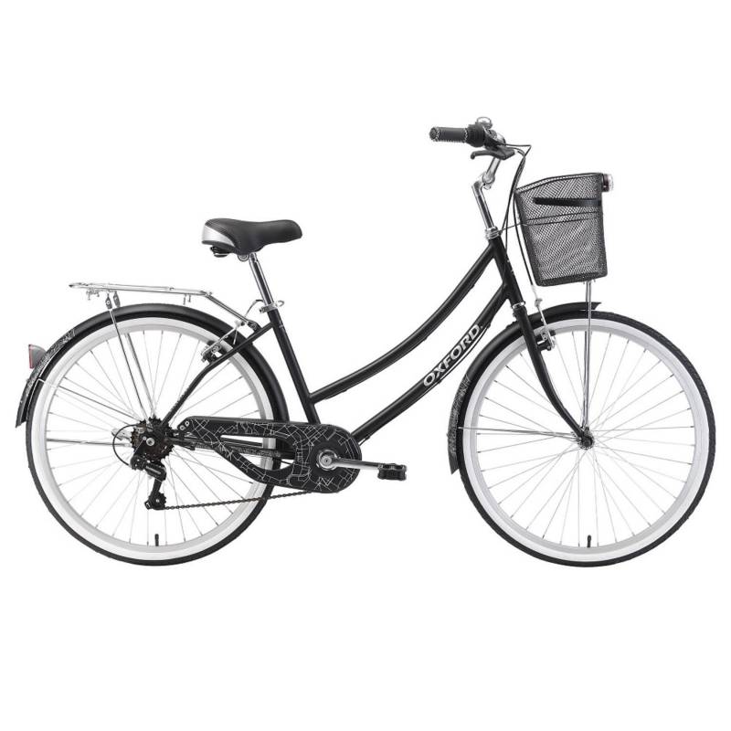 OXFORD - Bicicleta Cyclotour 6v M 26 Negro/Blanco