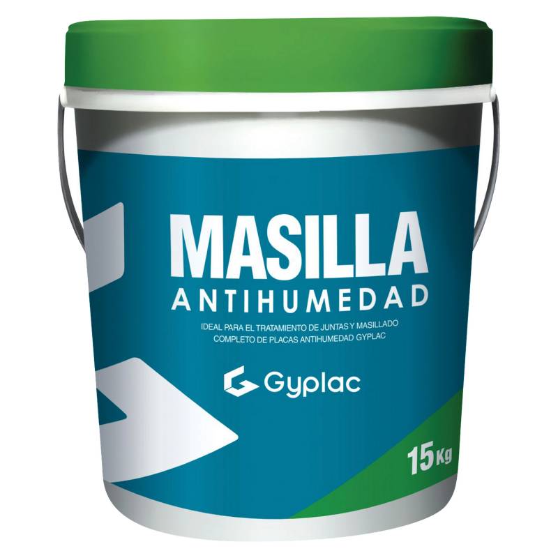 GYPLAC - Masilla Gyplac Antihumedad balde de 15kg