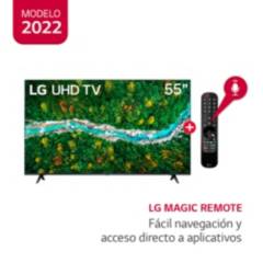 LG - Televisor LG Smart UHD 55" ThinQ AI 55UP7760PSB