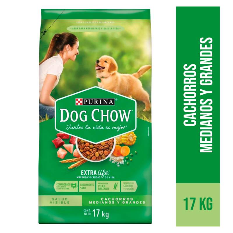 DOG CHOW - Dog Chow Salud Visible Ccch M/G 17Kg