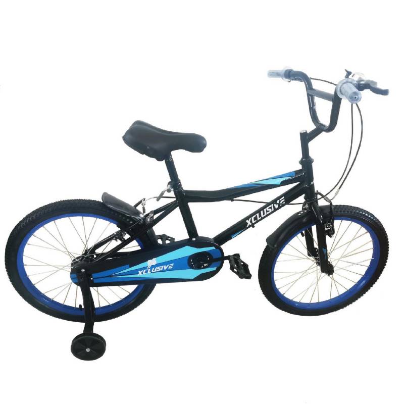 XCLUSIVE - Bicicleta Xclusive Niño Aro 20 Azul/Negro