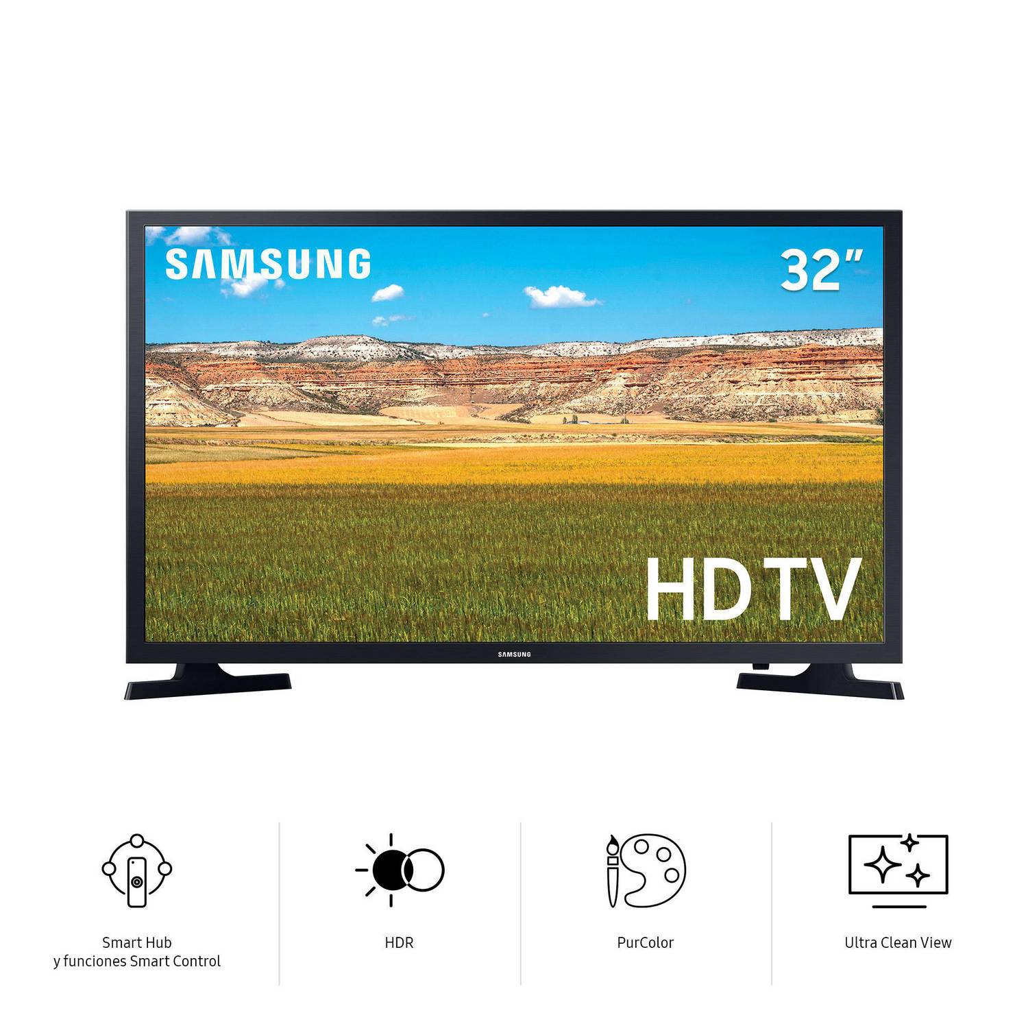 Televisor Samsung Smart HD 32'' UN32T4202AGXPE