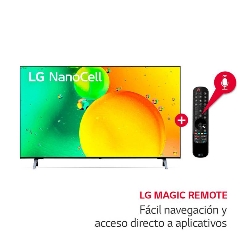 LG - Televisor LG Smart NANOCELL 50" 50NANO75SQA