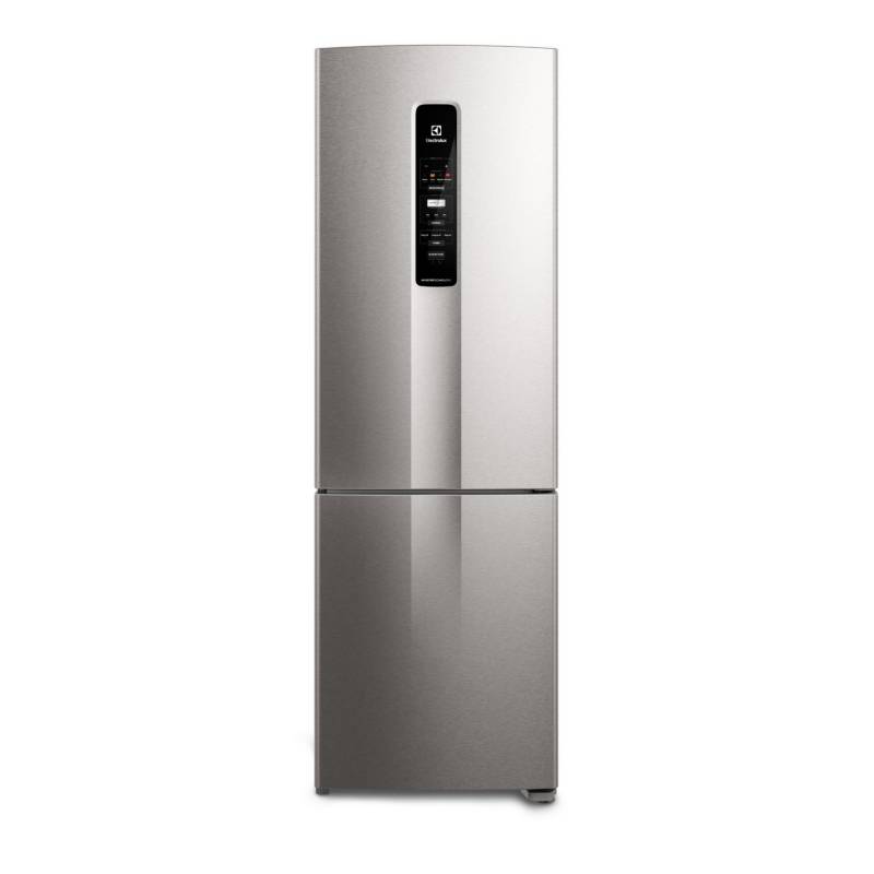 ELECTROLUX - Refrigeradora Electrolux 400 Lt Bottom Freezer Autosense IB45S Silver