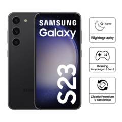 SAMSUNG - Celular Samsung Galaxy S23 6.1" 128GB 8GB Phantom Black