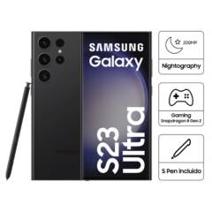 Celular Samsung Galaxy S23 Ultra 6.8" 256GB 8GB Phantom Black